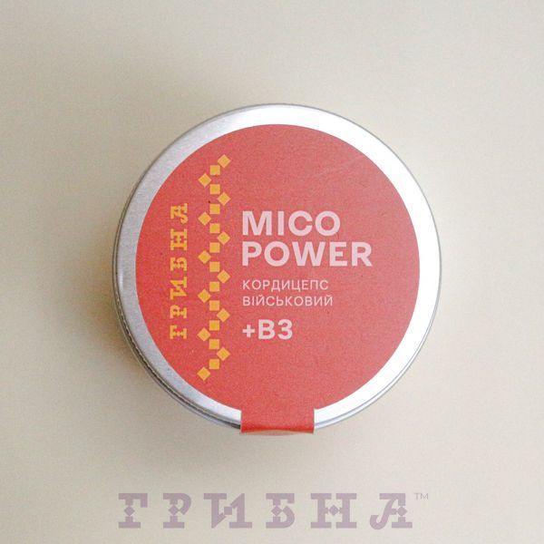 MiCo Power - Кордицепс+B3, 450мг, 140vcaps K003302 фото