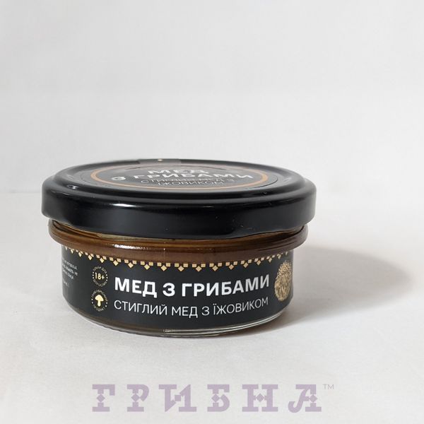 Мед з Їжовиком, 80мл H000602 фото