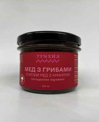 Мед з мухомором 230мл H000601 фото