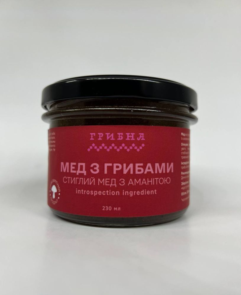 Мед з мухомором 230мл H000601 фото